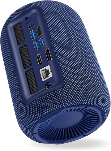 Mini PC, AMD Ryzen 5 7640HS Mini Computer(6C/12T up to 4.9GHz), 16GB DDR5 512GB PCIE SSD Micro Desktop PC 4K Triple Display HDMI+DP+USB4 Type C/2.5G LAN/WiFi6/BT5.2 for Gaming/Office/Home in Saudi Arabia