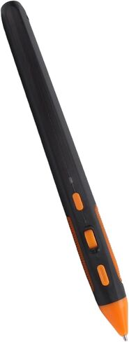 Computer Mouse Pen, Ergonomic Pen Mouse, DPI 800 1200 1600 Adjustable Pocket Ergonomic 2.4G Wireless Pen Mouse for Laptops Desktops Tablets Smartphones (Black) in Saudi Arabia