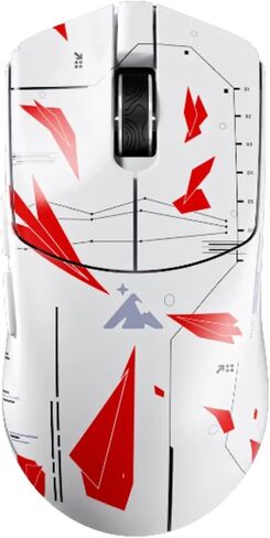 ماوس لاسلكي Higround Yuma - رادار، ماوس ألعاب خفيف الوزن، مستشعر PIXART 3395، 26K DPI، 650 IPS، تسريع 50G، عمر بطارية يصل إلى 70 ساعة، معدل تصويت لاسلكي 4 كيلو هرتز مع مزامنة الحركة in Saudi Arabia