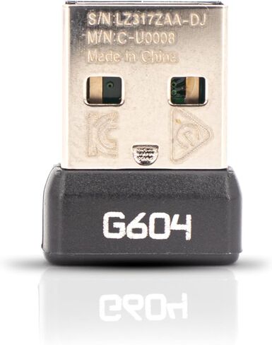 مستقبل ماوس لاسلكي بديل - متوافق مع موديلات Logitech G Pro X، G 502X، G603، G604 - مستقبل USB بديل، دونجل، واي فاي، USB (G604) in Kuwait