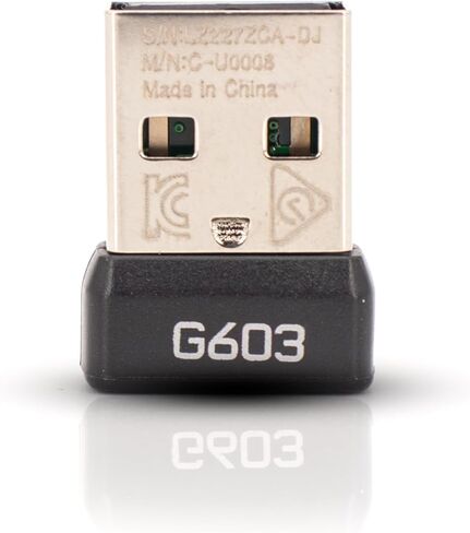 مستقبل ماوس لاسلكي بديل - متوافق مع موديلات Logitech G Pro X، G 502X، G603، G604 - مستقبل USB بديل، دونجل، واي فاي، USB (G604) in Kuwait