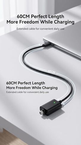 510 Thread Port 2-Pack Type-C Power Cord for Low-Voltage Electronic Tools, 2FT Cable with Overcharge Protection for Portable Soldering Iron and DIY Heaters in Saudi Arabia