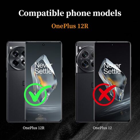 3 Pack Screen Protector for OnePlus 12R, UltraClear, 9H Hardness, Bubble-Free Installation, Case-Friendly, Supports Fingerprint Sensor in Saudi Arabia
