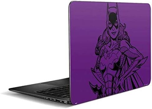غلاف كمبيوتر محمول من Skinit متوافق مع Zenbook UX305FA مقاس 13.3 بوصة - تصميم Warner Bros Batgirl Comic Pop المرخص رسميًا in Kuwait