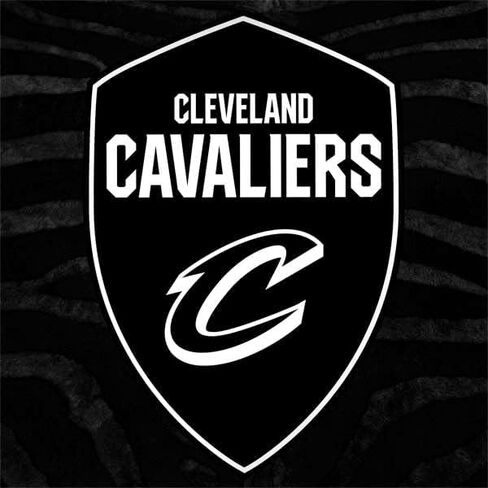 Skinit Decal Laptop Skin Compatible with Chromebook 14 G5 - Officially Licensed NBA Cleveland Cavaliers Black Animal Print Design in Saudi Arabia
