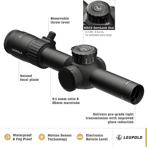 Leupold Mark 4HD 1-4.5x24 (30mm) Riflescope in Kuwait