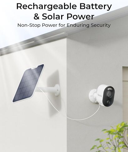 REOLINK Home Hub مع 6X Argus 3E + Solar Panel-2K 3MP كاميرا أمان لاسلكية في الهواء الطلق، رؤية ليلية سبوت، 2.4 جيجا هرتز واي فاي، مراقبة منزلية تعمل بالطاقة الشمسية/البطارية، كشف الذكاء الاصطناعي الذكي، بدون فرع in Saudi Arabia
