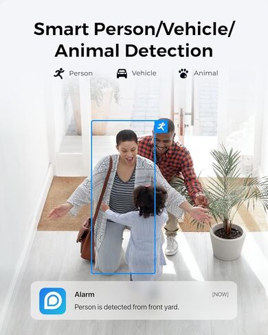REOLINK Home Hub مع 6X Argus 3E + Solar Panel-2K 3MP كاميرا أمان لاسلكية في الهواء الطلق، رؤية ليلية سبوت، 2.4 جيجا هرتز واي فاي، مراقبة منزلية تعمل بالطاقة الشمسية/البطارية، كشف الذكاء الاصطناعي الذكي، بدون فرع in Saudi Arabia