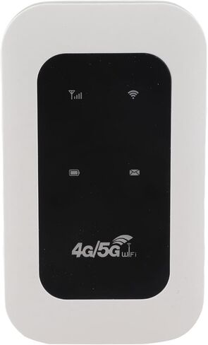 EBTOOLS Portable 4G Router, 300Mbps LTE CAT4 Mobile WiFi Hotspot with USB C Power and 2100mAh Battery, Support 10 Devices for Travel Camping Home in Saudi Arabia
