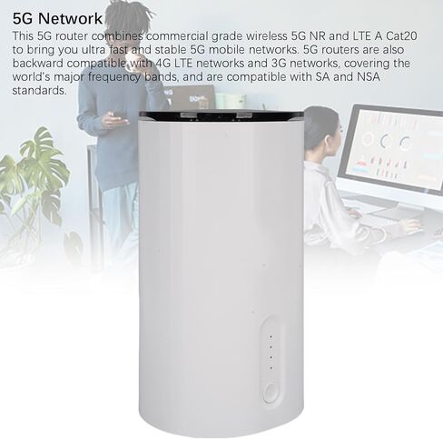 Double Band WiFi 6 Route, 4.67Gbps High Speed Dual Band Wireless Internet Router with 2 SIM Card Slots, 2.5G WAN Port for Home Gaming Streaming (US Plug) in Saudi Arabia