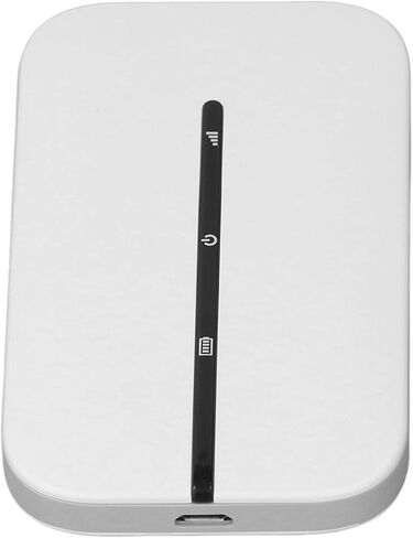 4G LTE Mobile Hotspot, Unlocked Router 300Mbps 2100mAh Supports 10 Users Sharing, with SIM Card Slot for Travel Business Trip Work in Saudi Arabia