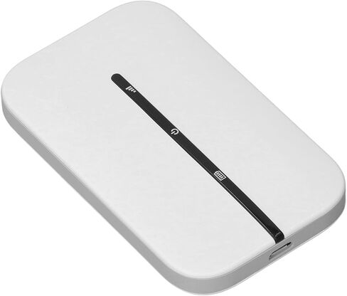 4G LTE Mobile Hotspot, Unlocked Router 300Mbps 2100mAh Supports 10 Users Sharing, with SIM Card Slot for Travel Business Trip Work in Saudi Arabia