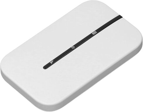 4G LTE Mobile Hotspot, Unlocked Router 300Mbps 2100mAh Supports 10 Users Sharing, with SIM Card Slot for Travel Business Trip Work in Saudi Arabia