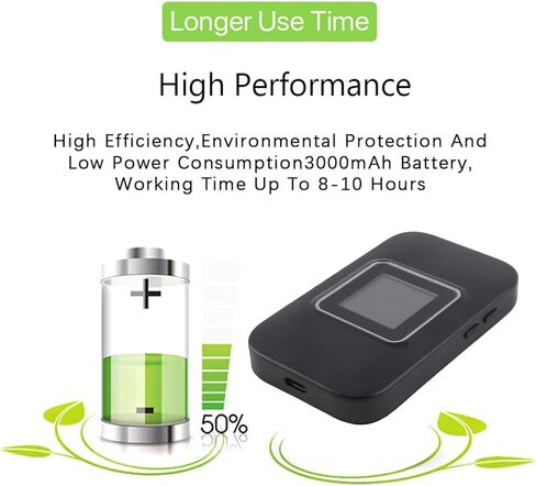 4G LTE Mobile Hotspot, Portable WiFi Router with 150Mbps Speed for Travel and Camping in Saudi Arabia