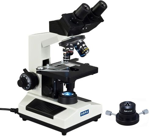 OMAX 40X-2000X مجهر بيولوجي مركب داركفيلد جاف مع ضوء LED قابل للاستبدال in Saudi Arabia