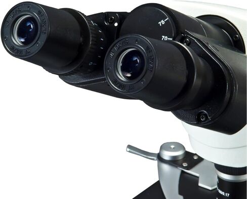 OMAX 40X-2000X Binocular Compound LED Siedentopf Microscope with Aluminum Carrying Case in Saudi Arabia