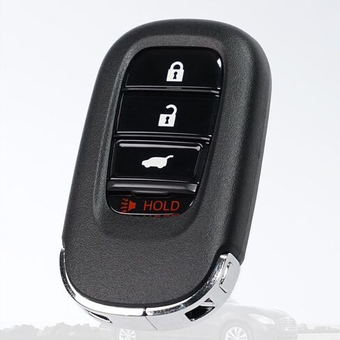 MechanMagic Smart Key Fob استبدال جهاز التحكم عن بعد يناسب Honda Civic CR-V HR-V Pilot Type R 2022 2023 2024 2025 KR5TP-4 دخول بدون مفتاح التحكم عن بعد دفع البداية 4 أزرار 72147-T43-A01 in Kuwait