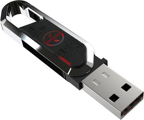 Marvel Deadpool Sigil USB 64GB Clip Style Flash Drive in Kuwait