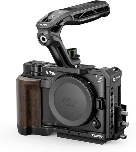 Tilta Camera Cage Power Kit Compatible with Nikon ZR | Modular Protective Rig with V-Mount Battery Plate, ARCA Receiver, Cable Clamp | Extended Power Outputs - Black in Saudi Arabia