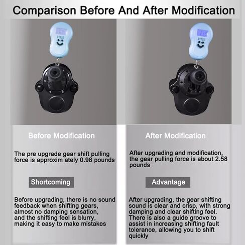 Obokidlyamor Simulated Racing Game H Gear Shifter Damping Upgrade Kit Mod For Logitech G29 G27 G920 G923;Damping adapter improve feel in Saudi Arabia