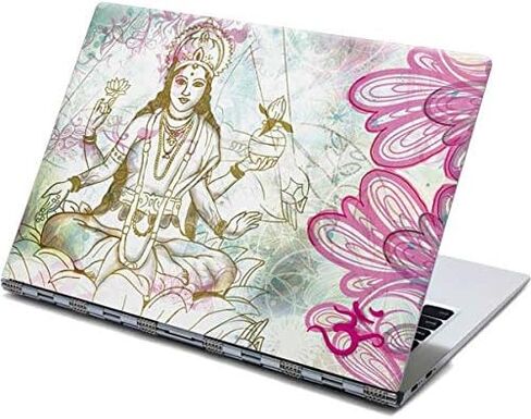 ملصق Skinit للكمبيوتر المحمول متوافق مع شاشة اللمس Yoga 910 2 في 1 مقاس 14 بوصة - تصميم التأمل المصمم في الأصل in Saudi Arabia