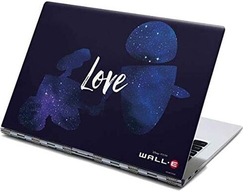 Skinit Decal Laptop Skin Compatible with Yoga 910 2-in-1 14in Touch-Screen - Officially Licensed Disney Wall-E Love Design in Saudi Arabia