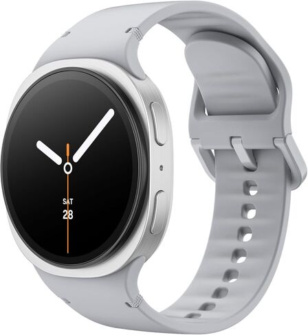Sport Band for Samsung Galaxy Watch 8 Band 40mm 44mm/Galaxy Watch 8 Classic 46mm, Soft Silicone Replacement Strap for Men Women in Saudi Arabia