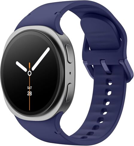 Sport Band for Samsung Galaxy Watch 8 Band 40mm 44mm/Galaxy Watch 8 Classic 46mm, Soft Silicone Replacement Strap for Men Women in Saudi Arabia