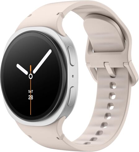 Sport Band for Samsung Galaxy Watch 8 Band 40mm 44mm/Galaxy Watch 8 Classic 46mm, Soft Silicone Replacement Strap for Men Women in Saudi Arabia