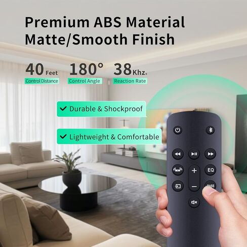 بديل جديد للتحكم عن بعد لمكبر الصوت AMZ Fir-e TV Soundbar 2.0 مع DTS Virtual: X ووحدة التحكم عن بعد للصوت Dolby in Kuwait