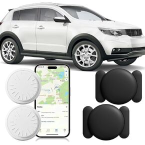 جهاز تعقب GPS للمركبات - جهاز تعقب السيارة مخفي للمركبات، جهاز تعقب صغير في الوقت الحقيقي للمركبات، لا يوجد اشتراك في الرسوم الشهرية ولا يتطلب بطاقة SIM (متوفر لنظامي Android وiOS) - عبوتان in Kuwait