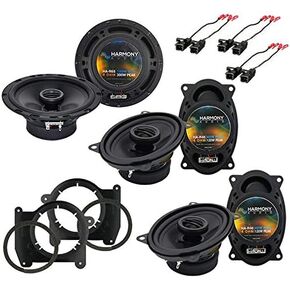 Harmony Audio Compatible with 1998-2005 Chevy Blazer HA-R46 HA-R65 New Factory Speaker Replacement Upgrade Pacakge with HA-823043 5 1/4" 5.25" Speakers Adapter Kit… in Kuwait