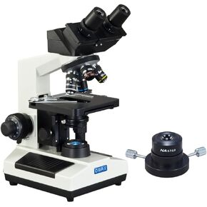 OMAX 40X-2000X كاميرا رقمية مدمجة 3 ميجابكسل مجهر LED مع مكثف Darkfield الجاف in Kuwait