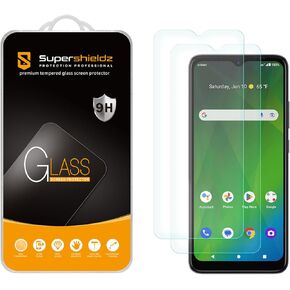 Supershieldz (2 Pack) Designed for Cricket Magic 5G and AT&T Propel 5G Tempered Glass Screen Protector, Anti Scratch, Bubble Free in Kuwait