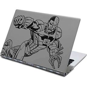 Skinit Decal Laptop Skin Compatible with Yoga 910 2-in-1 14in Touch-Screen - Officially Licensed Warner Bros Cyborg Comic Pop Design in Saudi Arabia