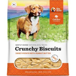 Caledon Farms The Dodo Crunchy Biscuits - Chicken with Apple & Blueberry 19.5oz, Dog Treats, Biscuits in Kuwait