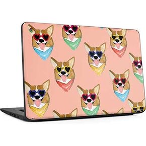 غلاف Skinit للكمبيوتر المحمول متوافق مع Chromebook 14 G5 - تصميم Corgi Love المصمم في الأصل in Kuwait