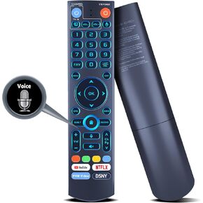 PZL V5 Pro Replacement Backlit Voice Remote Control for Vseebox V3 Pro, V3 Plus, V5 Pro, V1, V1 Pro, V2, V2 Pro, V1 Max, Elite, Max in Kuwait