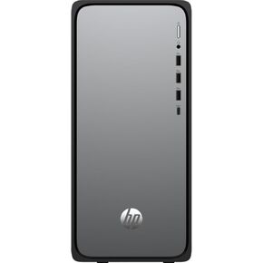 HP OmniDesk Desktop PC, Intel Core i3-14100, 8GB RAM, 256GB SSD, Intel UHD Graphics 730, Windows 11 Home, Meteor Silver, M02-0035t (2025) (Renewed) in Saudi Arabia