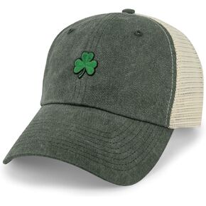 Chowdaheadz Mini Shamrock Relaxed Trucker Hat in Kuwait