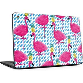 غلاف كمبيوتر محمول من Skinit متوافق مع جهاز Chromebook 14 G5 - تصميم طيور النحام للحفلات مصمم في الأصل in Kuwait