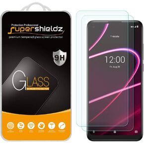 Supershieldz (2 Pack) Designed for T-Mobile (Revvl 5G) Tempered Glass Screen Protector, Anti Scratch, Bubble Free in Kuwait
