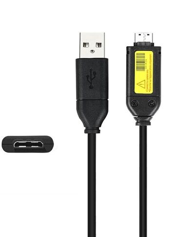 سلك شاحن USB بطول 5 أقدام متوافق مع شاحن كاميرا سامسونج، بديل لـ SUC-C3 متوافق مع سامسونج PL120، PL100، PL20، PL210، PL200، SL420، SL202، SL620، L200، WB210، TL100، TL105، ST65، SH100 in Kuwait