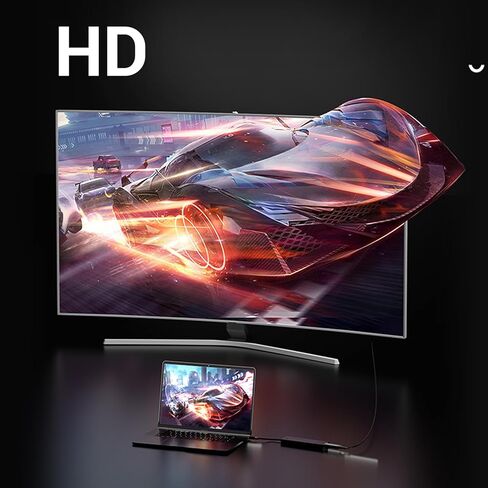 موزع USB C، قاعدة توصيل متعددة الوظائف من سبائك الألومنيوم 8 في 1 مع إخراج فيديو 4K، لأجهزة Pro Pro والمزيد من الأجهزة من النوع C in Kuwait
