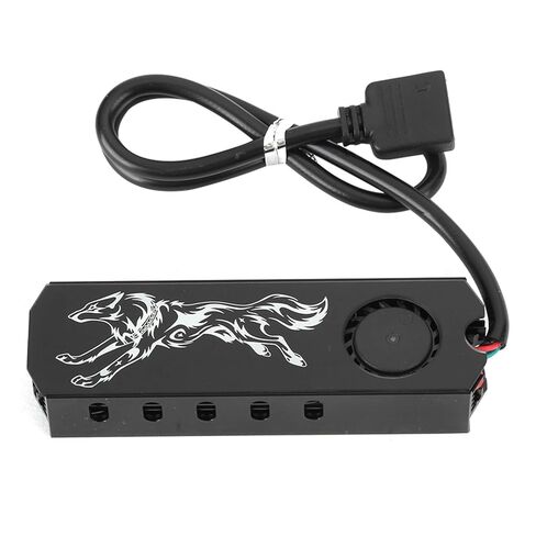 Solid State Drive, for Desktop RGB Desktop M2 2280 Heatsink Aluminum Alloy with Fan in Saudi Arabia