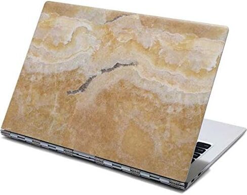 Skinit Decal Laptop Skin Compatible with Yoga 910 2-in-1 14in Touch-Screen - Officially Licensed Skinit Originally Designed Crystal Vanilla Design in Saudi Arabia
