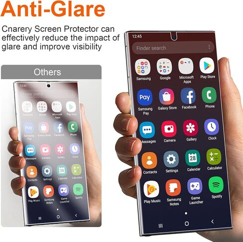 2 Pack for Samsung Galaxy S23 Ultra Matte Privacy Screen Protector 6.8 Inch[Not Glass], Anti-Scratch, Anti-Glare, Support fingerprint Unlock in Kuwait