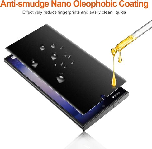 2 Pack for Samsung Galaxy S23 Ultra Matte Privacy Screen Protector 6.8 Inch[Not Glass], Anti-Scratch, Anti-Glare, Support fingerprint Unlock in Kuwait