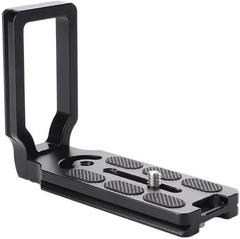 Reflex Camera Universal L-Shape Camera Bracket Quick Release Plate for DSLR/Mirrorless Cameras - Arca Swiss Compatible 1/4"-20 Screw Mount QRP for Fast Tripod Landscape to Portrait Switch in Saudi Arabia