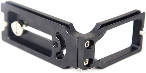 Reflex Camera Universal L-Shape Camera Bracket Quick Release Plate for DSLR/Mirrorless Cameras - Arca Swiss Compatible 1/4"-20 Screw Mount QRP for Fast Tripod Landscape to Portrait Switch in Saudi Arabia